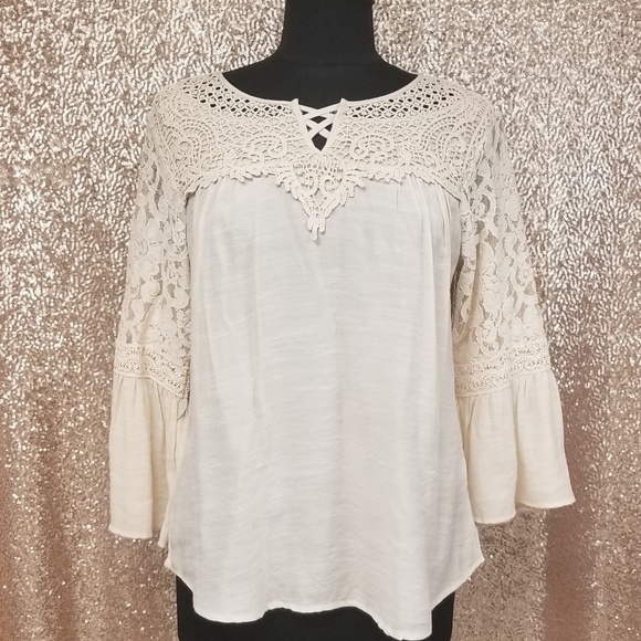 dress barn lace top